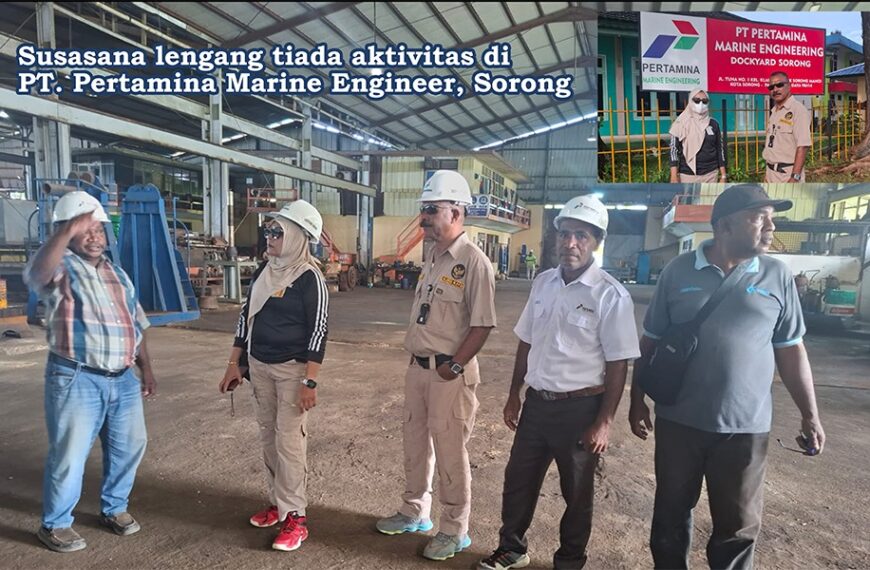PT. Pertamina Marine Engineer Dockyard di Dokarim Terancam Tutup, Karyawan Resah