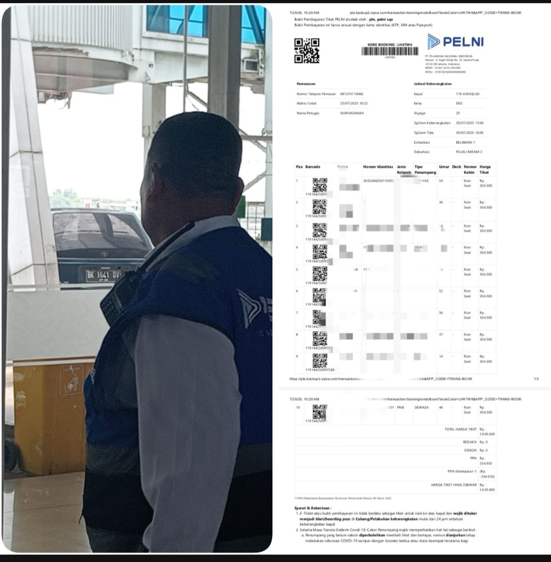 Kepala Operasional PT. PELNI Diduga Abaikan Keselamatan Penumpang KM. Kelud, Langgar Permenhub!