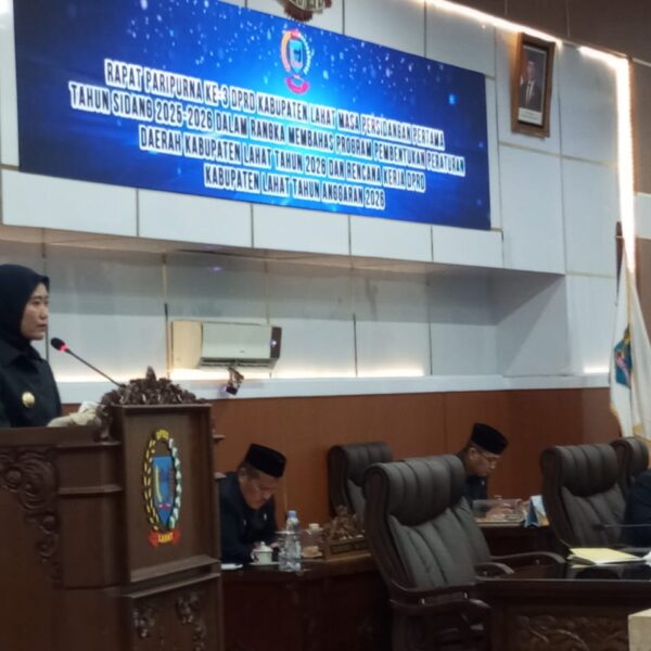 Dorong Transparansi dan Profesionalisme, DPRD Lahat Godok Empat Raperda Prioritas Tahun 2026