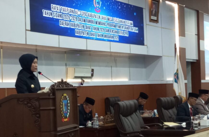 Dorong Transparansi dan Profesionalisme, DPRD Lahat Godok Empat Raperda Prioritas Tahun 2026