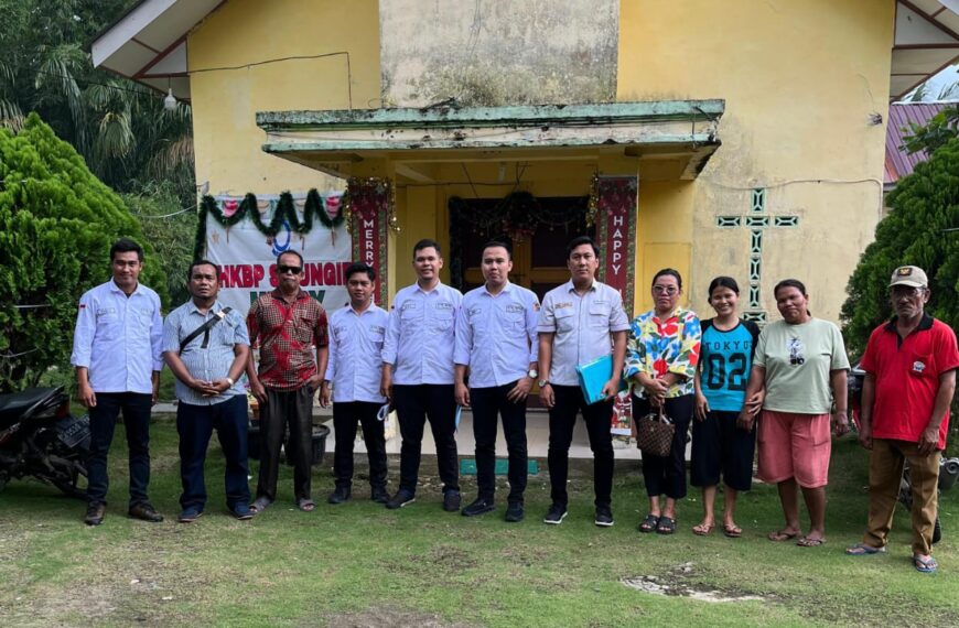 Empat Aset Tanah HKBP Jalani Pengukuran oleh Kantor Pertanahan Labuhanbatu