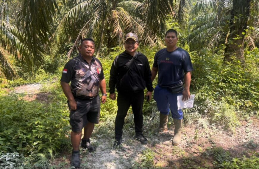 Perkuat Kepastian Hukum Tanah, BPN Labuhanbatu Tinjau Lokasi HGU di NA IX-X