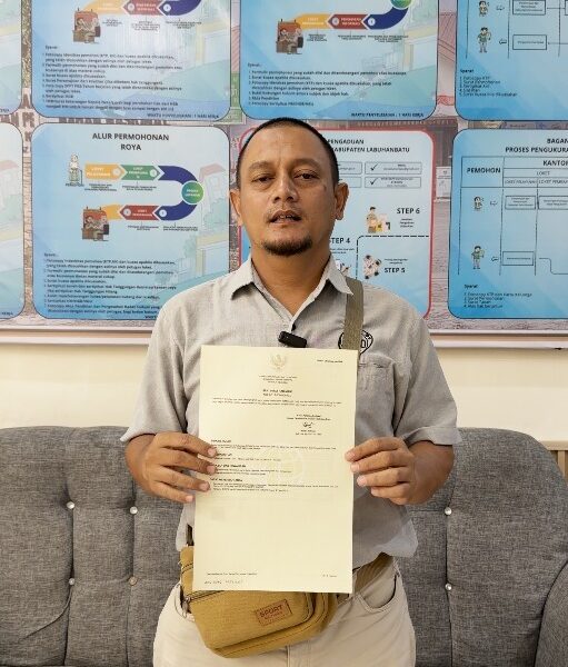 Testimoni Positif Masyarakat Jadi Penyemangat Kantor Pertanahan Labuhanbatu Tingkatkan Pelayanan