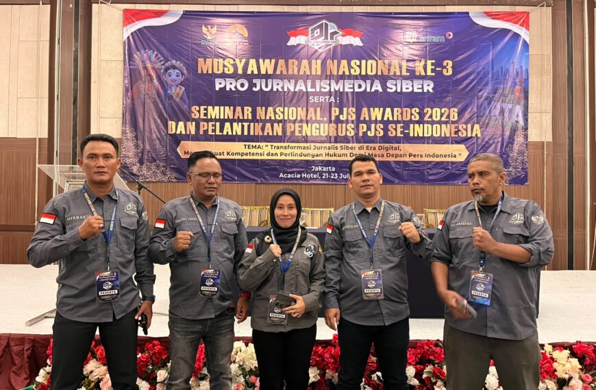Pengurus DPC PJS Labuhanbatu Hadiri Munas III PJS Di Jakarta