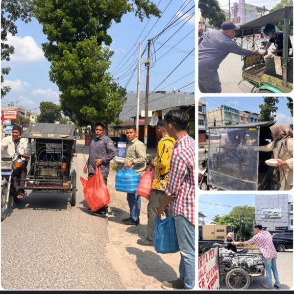 Lizera Coffee dan DPC PJS Labuhanbatu Kompak Berbagi Jumat Berkah kepada Pengguna Jalan