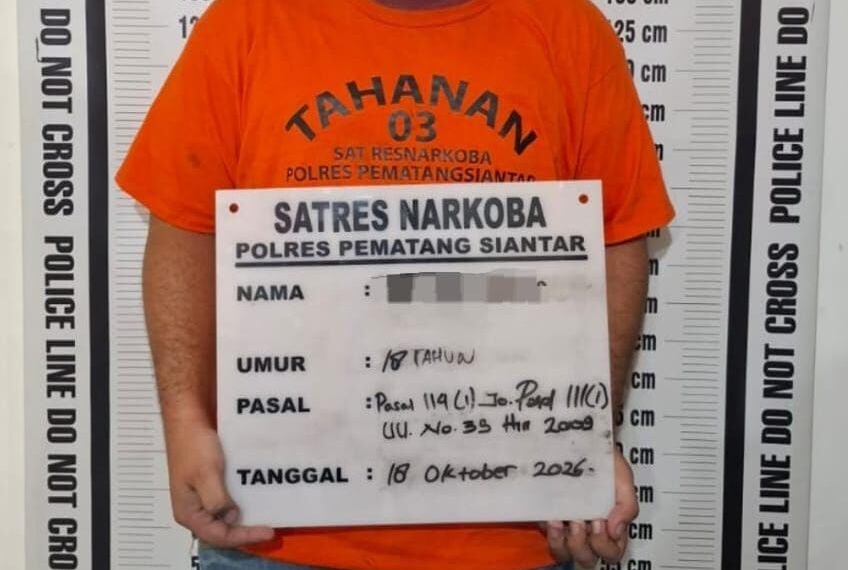 32,83 GRAM GANJA DIAMANKAN SATRES NARKOBA POLRES PEMATANGSIANTAR DI JALAN MELANTHON SIREGAR